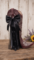 Cowgirl Boot Bows – Midnight Magnolia
