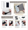 RIMAT Personal Size Planner & Cutting Mat Binder – 6-Ring Fully Customizable Journaling Kit with Quick-Release Mat, L-Pocket & Writing Support