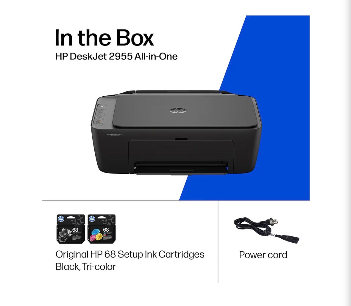 HP DeskJet 2955 All-in-One Wireless Color Inkjet Printer