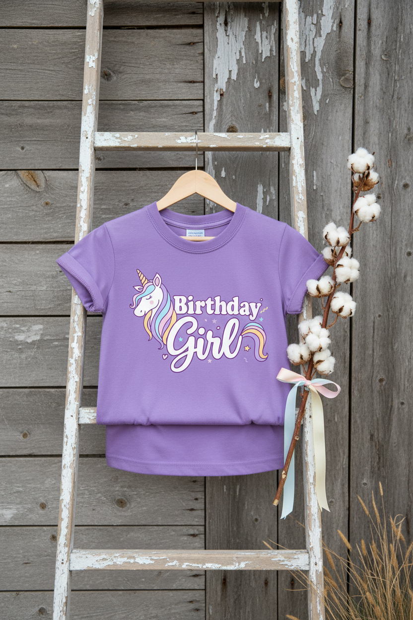 Birthday Girl Tee - Ladder