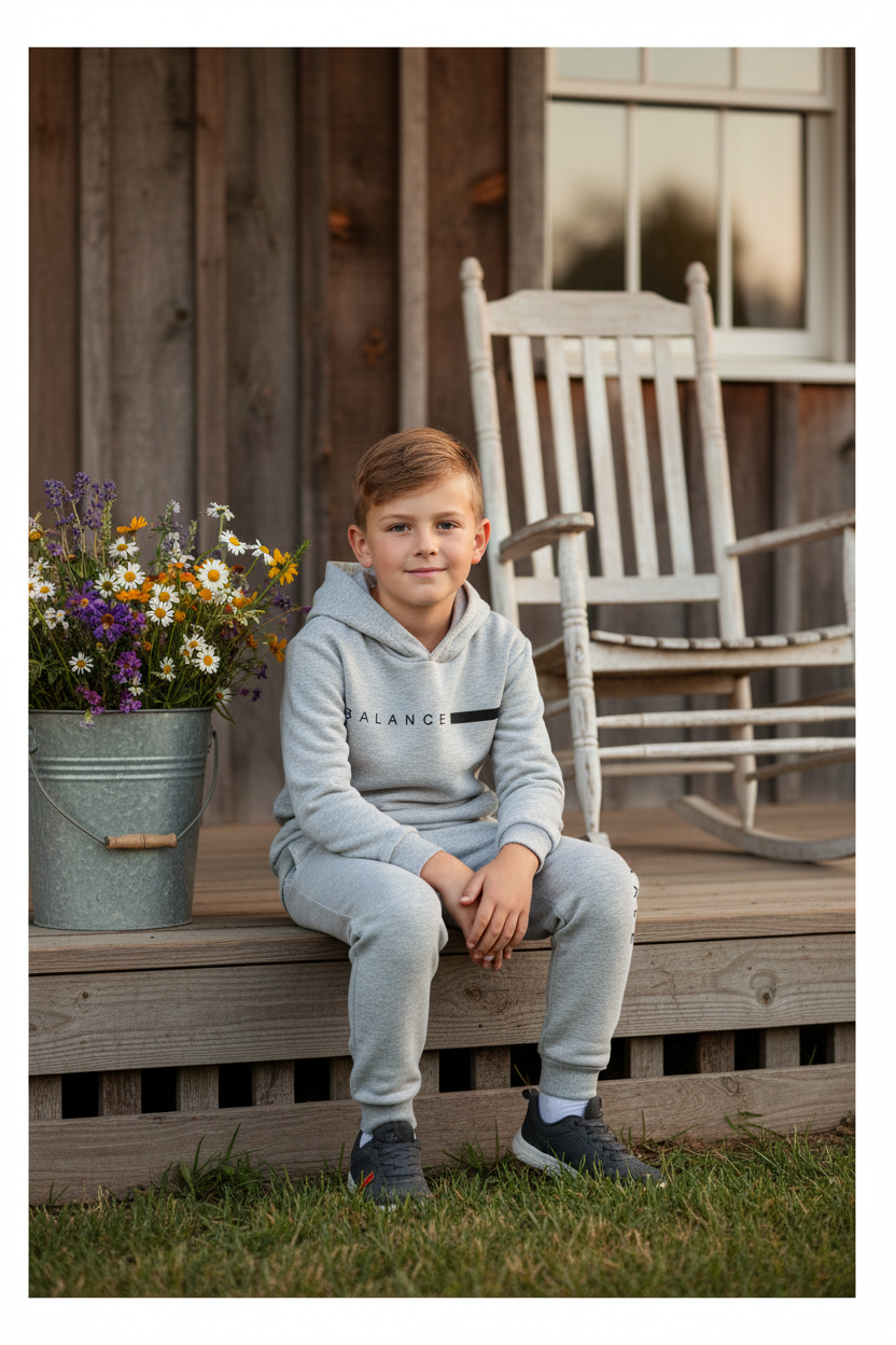 Boys Balance Hoodie Set – Farmhouse Lifestyle