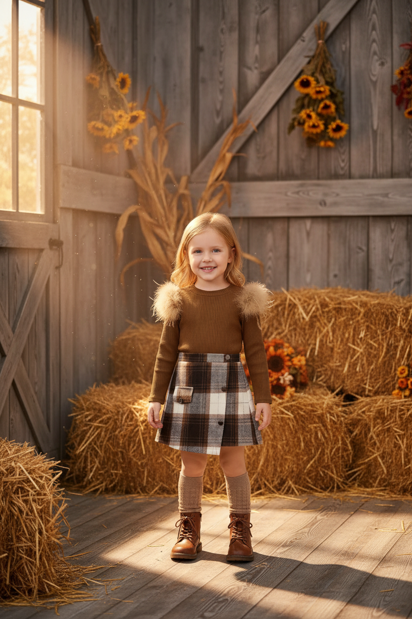 Girls Fall Outfit Barn Lifestyle