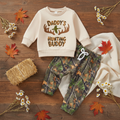 Baby Boy "Daddy's Hunting Buddy" 2-Piece Set – Sweatshirt & Realtree Camo Pants