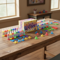 Magic Water Elf Toy Kit – 42 Magic Gels & 28 Molds, Squishy Maker
